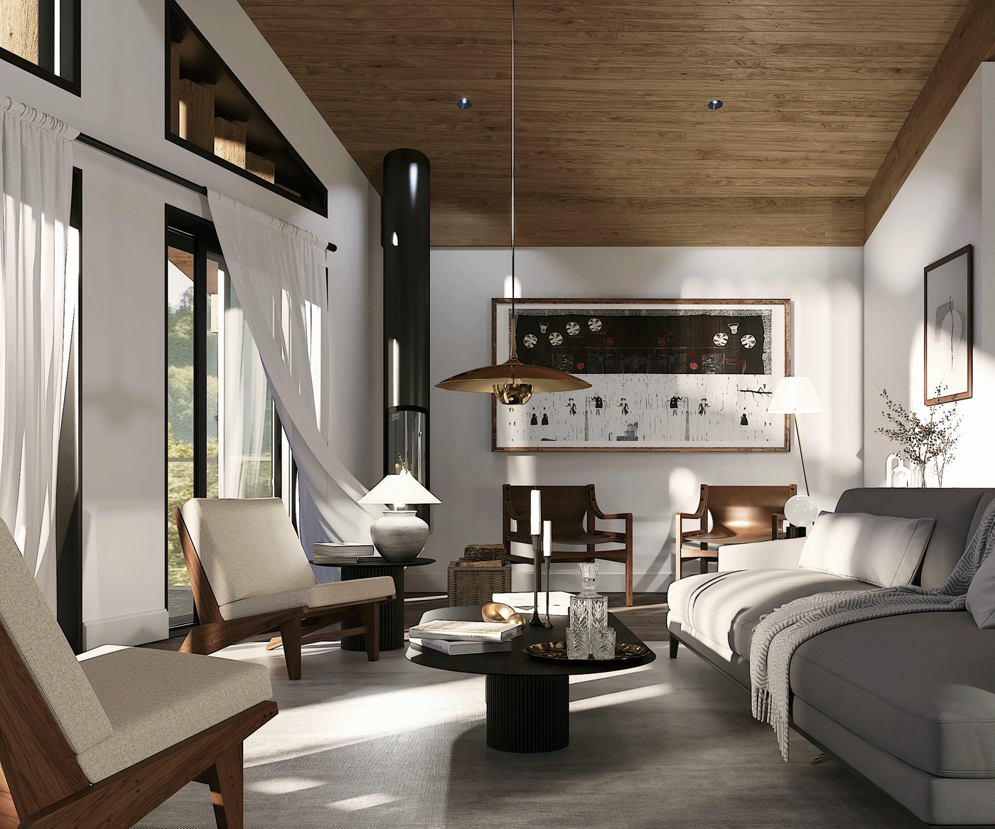 Courchevel 1650 living area